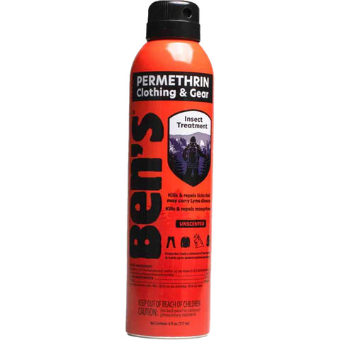 Ben's Clothing & Gear Insect Repellent 6oz Continuous Spray, 0.5pct Permethrin
