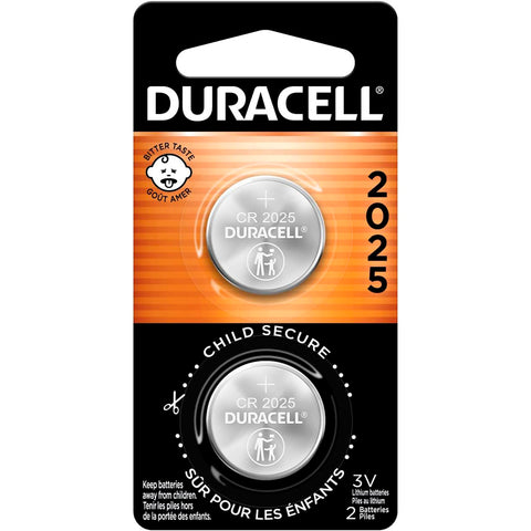 Duracell Lithium Coin Battery 2025 2 Pk.