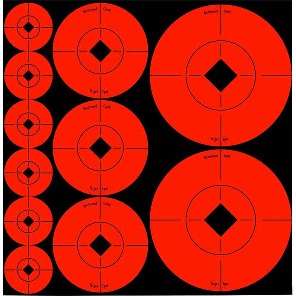 Birchwood Casey Target Spots Assortment 10 Sheet