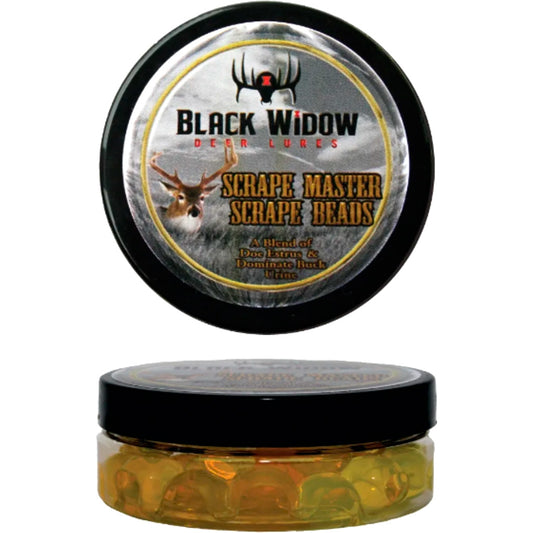 Black Widow Red Label Scrape Master Scent Beads 2oz