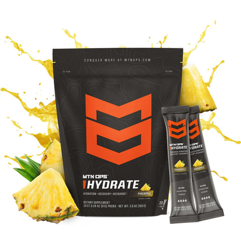 Mtn Ops Hydrate Pineapple - Trial Pack 20ct