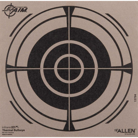 Ez Aim Adhesive Thermal Bullseye Target 8in