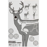 Ez Aim Deer Vitals Corrugated Target 23x25"