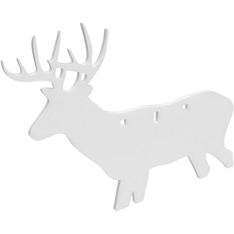 Birchwood Casey Ar500 Silhouette 3-hole Deer 3/8"