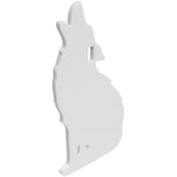 Birchwood Casey Ar500 Silhouette 1-hole Coyote 3/8"