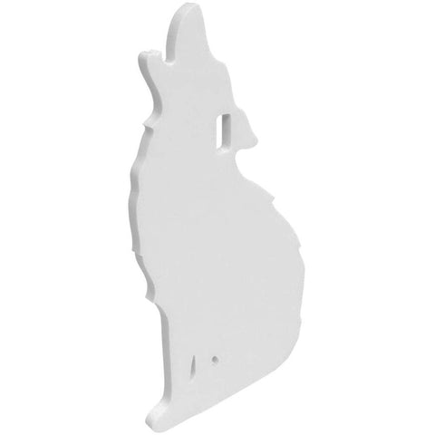 Birchwood Casey Ar500 Silhouette 1-hole Coyote 3/8"