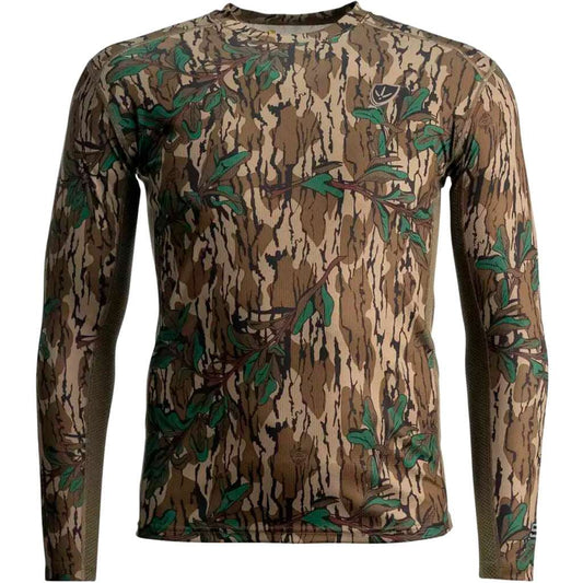 Blocker Finisher Turkey Ls Performance Tee Mo Greenleaf Large