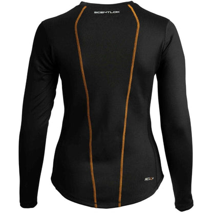 Scentlok Womens Climafleece Baseslayer Top Black Large