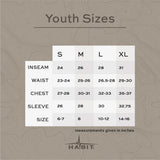 Habit Youth Cedar Branch Insulated Waterproof Bib Yxl-realtree Apx / Turkish Coffee