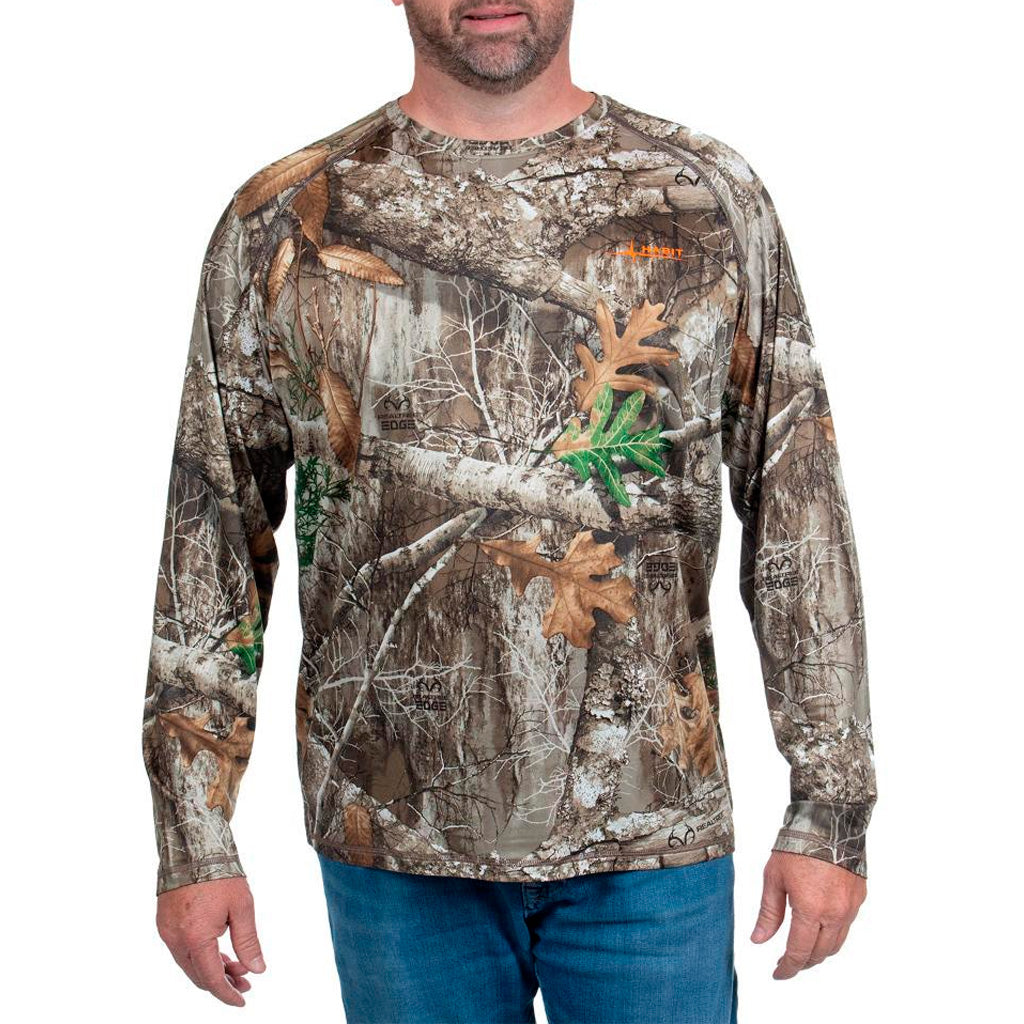 Habit Men's Siesta Cape Long Sleeve Perf Tee L-realtree Edge