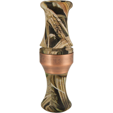 Zink Ph-2 Duck Call Poly Double Reed Mo Shadow Grass