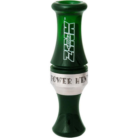 Zink Ph-2 Duck Call Poly Double Reed Mallard Green
