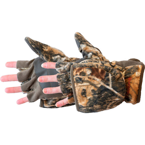 Manzella Women's Bowhunter Convertible Glove Realtree Edge (rxe) Md