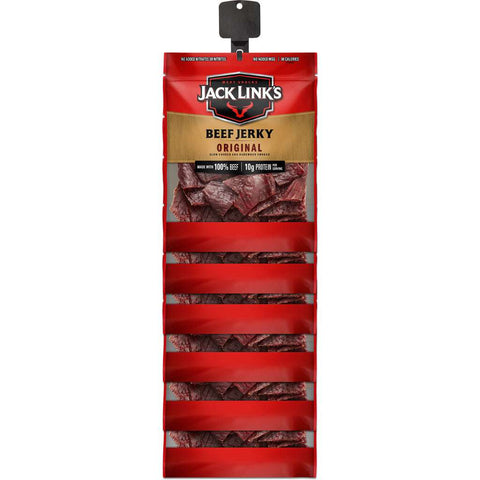 Jack Links 3.25oz Jerky Clip Strip 12ct Orig & Teriyaki