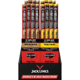 Jack Links 1.84oz Beef Stick Counter Display 96ct Orig & Teriyaki