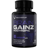 Bucked Up Brain Gainz Day & Night Supplements 240 Total Capsules