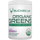 Bucked Up Organic Greens Mixed Berry 30 Serving Tub