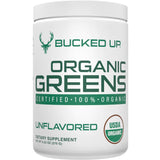 Bucked Up Organic Greens Unflavored 30 Serving Tub
