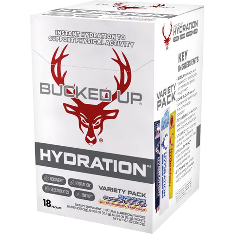 Bucked Up Hydration 2.0 Bkfc Lemonade 18ct Box