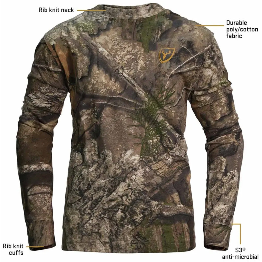 Blocker Youth Fused Cotton Ls Shirt Rt Apx Youth Large