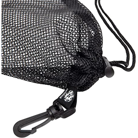 Odin's Innovations Mesh Drawstring Bag W/clip