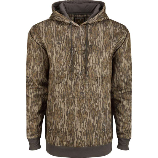 Drake Ol' Tom Back Eddy Hoodie Mo Bottomland Medium
