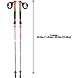 Alpha Aluminum Trekking Poles 1pr Canyon Sunset