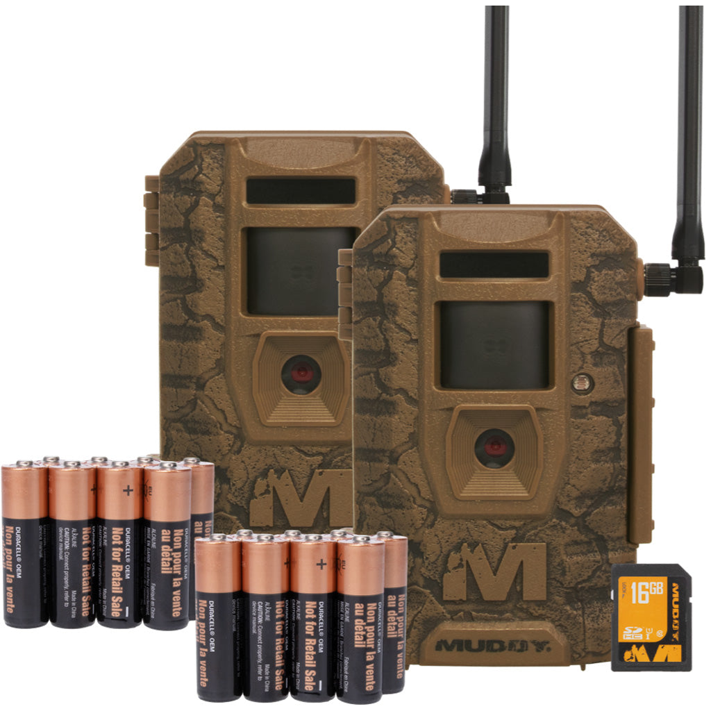 Muddy Mitigator 2.0? Cellular Camera 24mp 2pk Includes Sd + Batteries