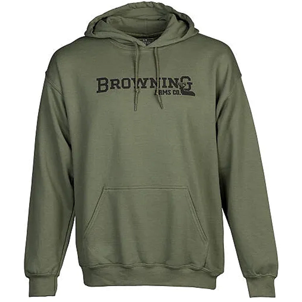 Browning Buckmark Hoodie Dark Green Xl