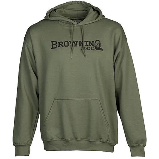 Browning Buckmark Hoodie Dark Green Xl