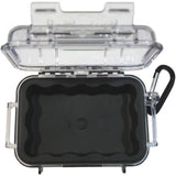 Pelican Waterproof 1010 Micro Case Black/clear