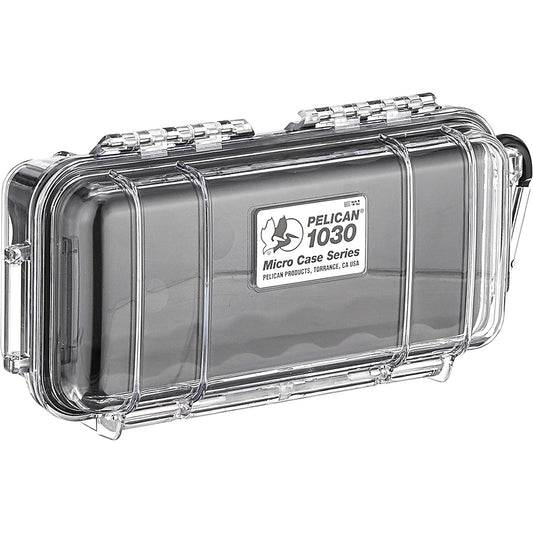 Pelican Waterproof 1030 Micro Case Black/clear
