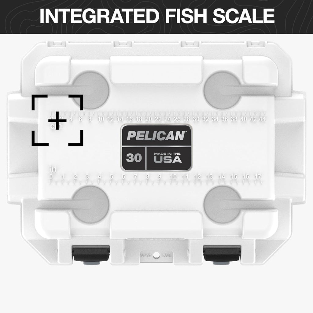 Pelican Im 30qt Elite Cooler White/gray