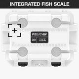 Pelican Im 30qt Elite Cooler White/gray