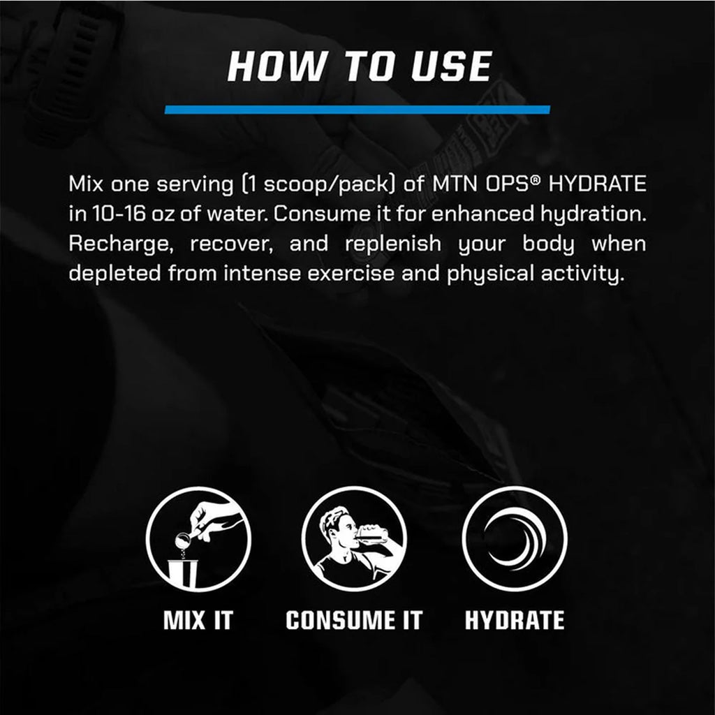 Mtn Ops Hydrate Gnome's Nectar Meateater Trail Packs - 20ct