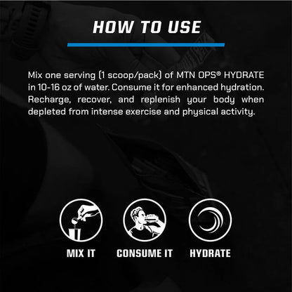 Mtn Ops Hydrate Gnome's Nectar Meateater Trail Packs - 20ct