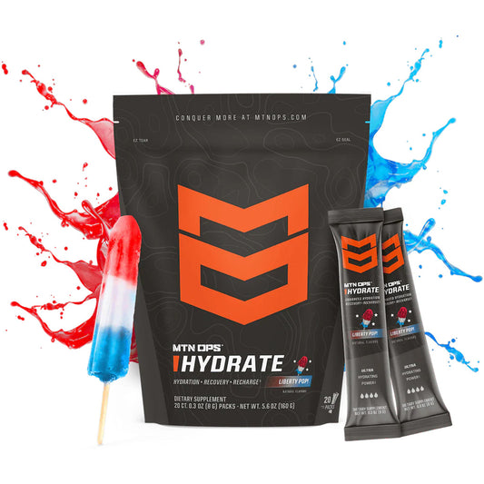 Mtn Ops Hydrate Liberty Pop Trail Packs - 20ct