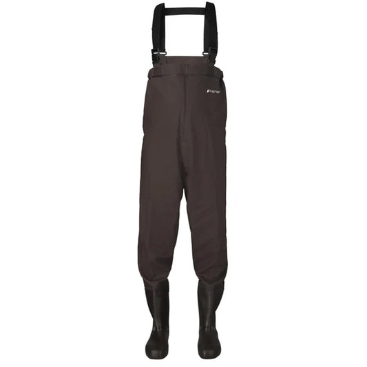 Frogg Togg Rana Pvc Lug Chest Wader Brown Size 11
