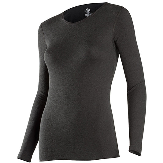 Coldpruf Women's Basic Crew Baselayer Black Medium