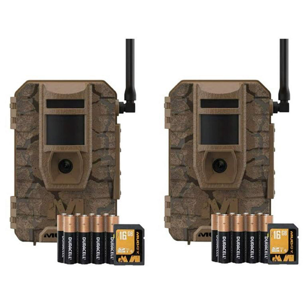 Muddy Mitigator 3.0 Cell Camera Combo - 2pk 36mp W/batteries & Sd Card