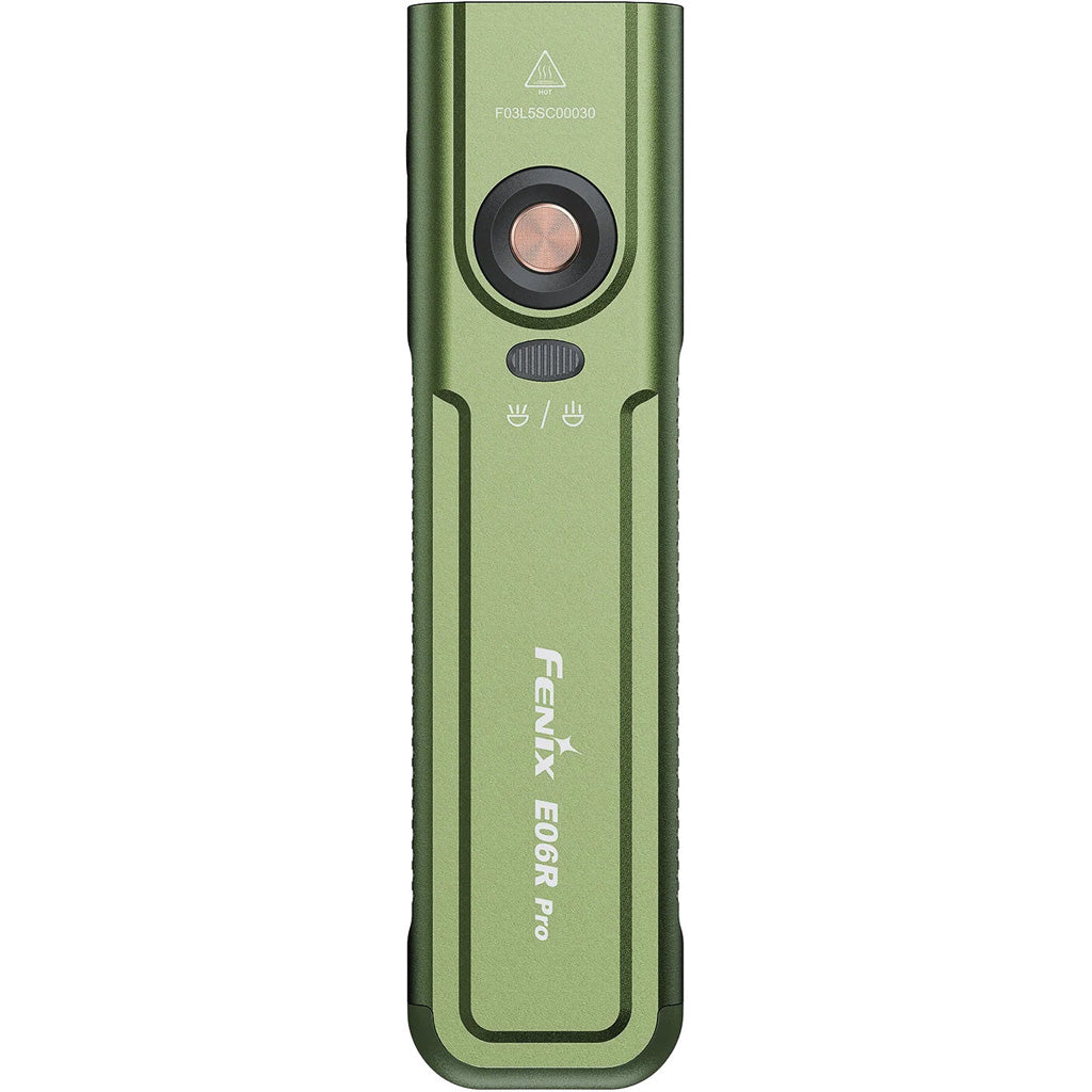 Fenix Rechargeable Uv & Red Laser Flat Flashlight 1600 Lumen Od Green