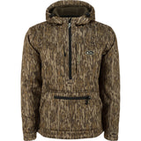 Drake Bmf Ultimate Wader 1/4 Zip Hoodie Mo Og Shadowgrass Large