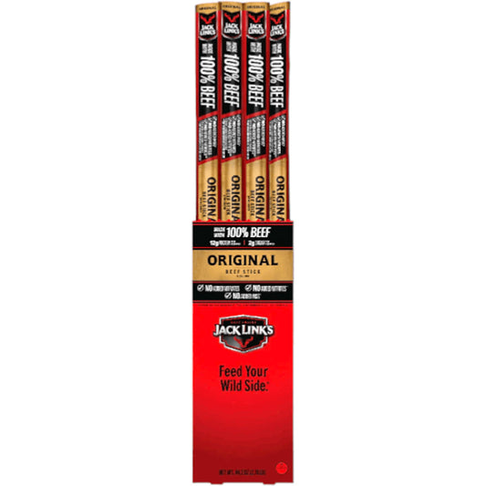 Jack Links Original Beef Sticks 144ct (24 Per Case/6 Cases)