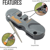 Smiths Pocket Pal Knife Sharpener Gray