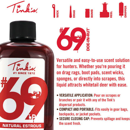 Tinks #69 Squeeze Bottle W/scent Bomb 2oz