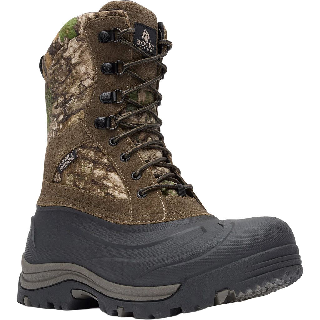 Rocky Jasper Trac Boot 9" Realtree Apx 2000g Size 9