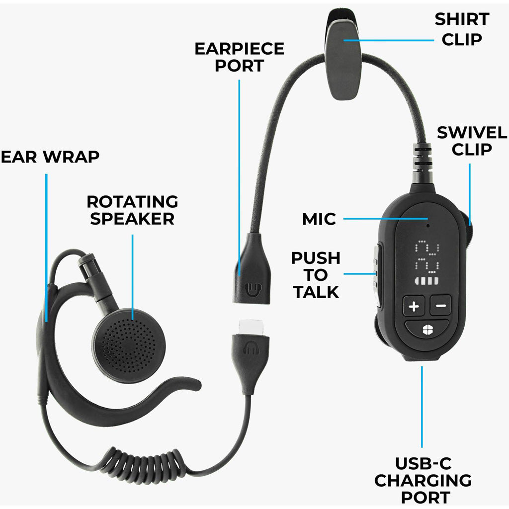 Midland Cliptalk Frs Radio 2pk W/ch02, Ch03, & Usbc01
