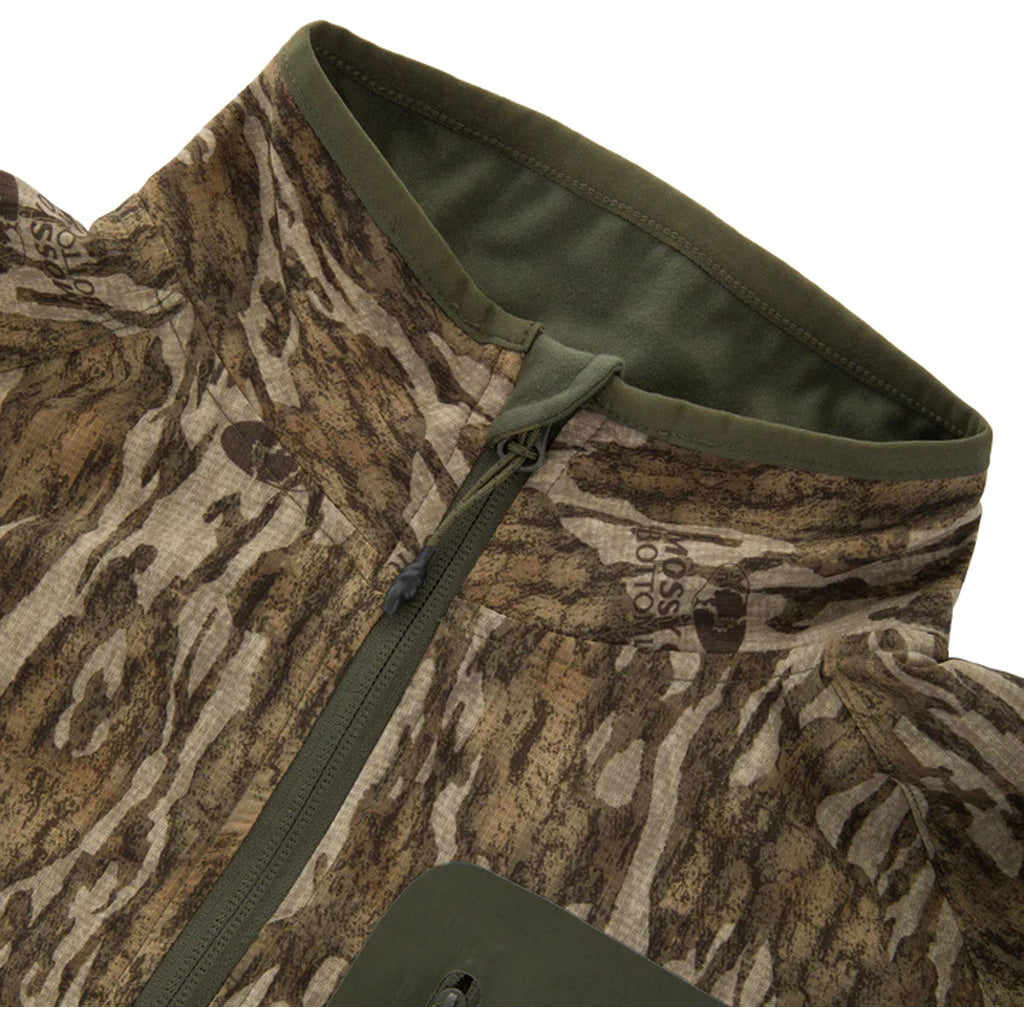 Drake Ol' Tom Swt Half Zip Pullover Mo Bottomland Large