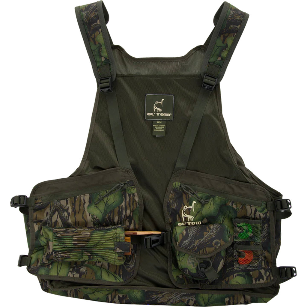 Drake Ol' Tom Turkey Strap Vest Mo Full Foliage Osfm