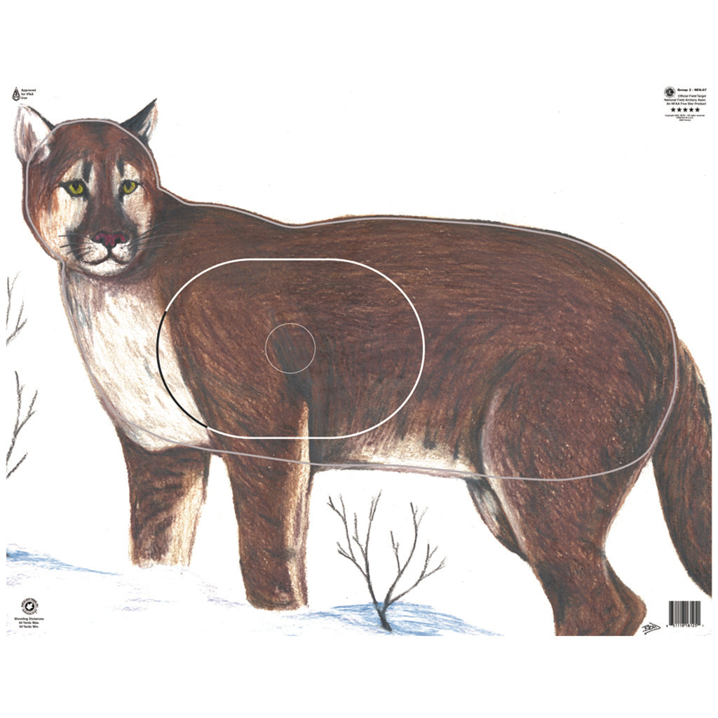Maple Leaf Nfaa Animal Faces Group 2 Cougar